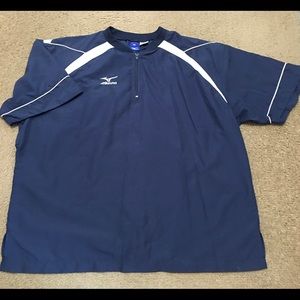 2XL mizuno short sleeve pullover